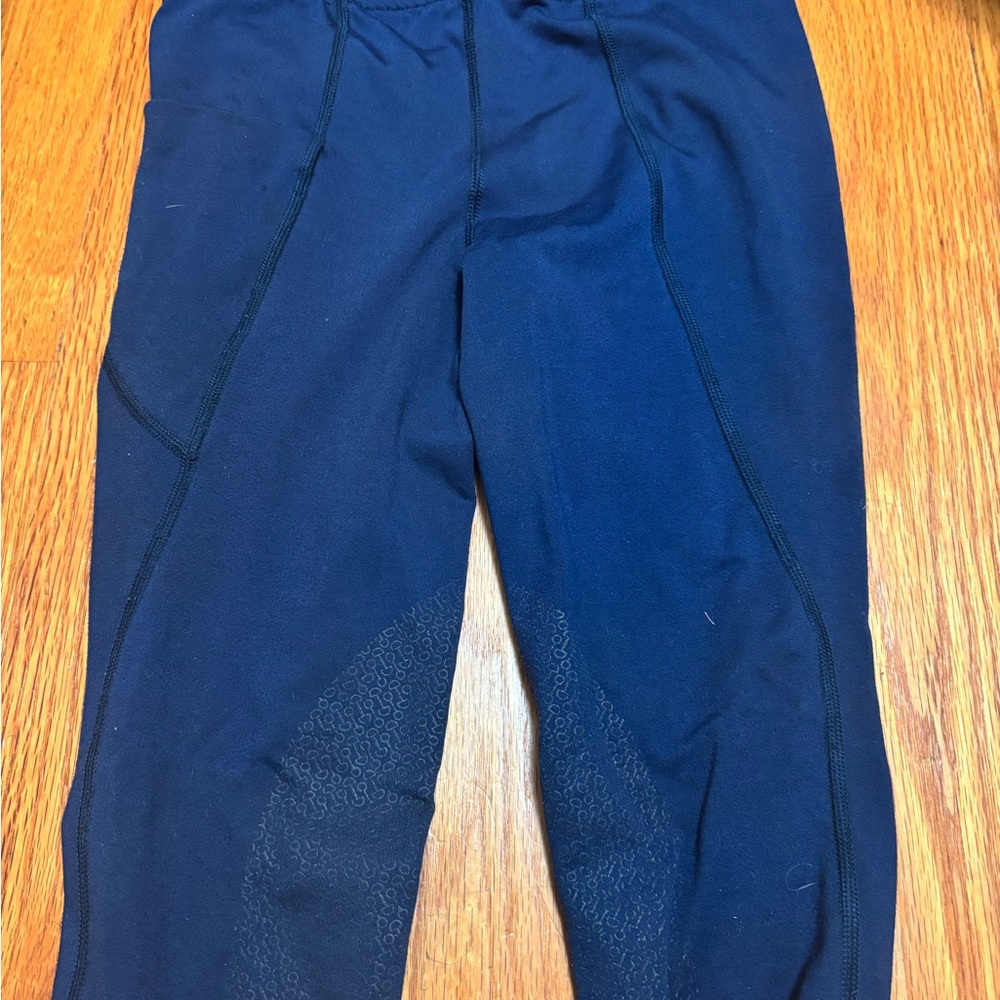 Blue riding leggings Dover